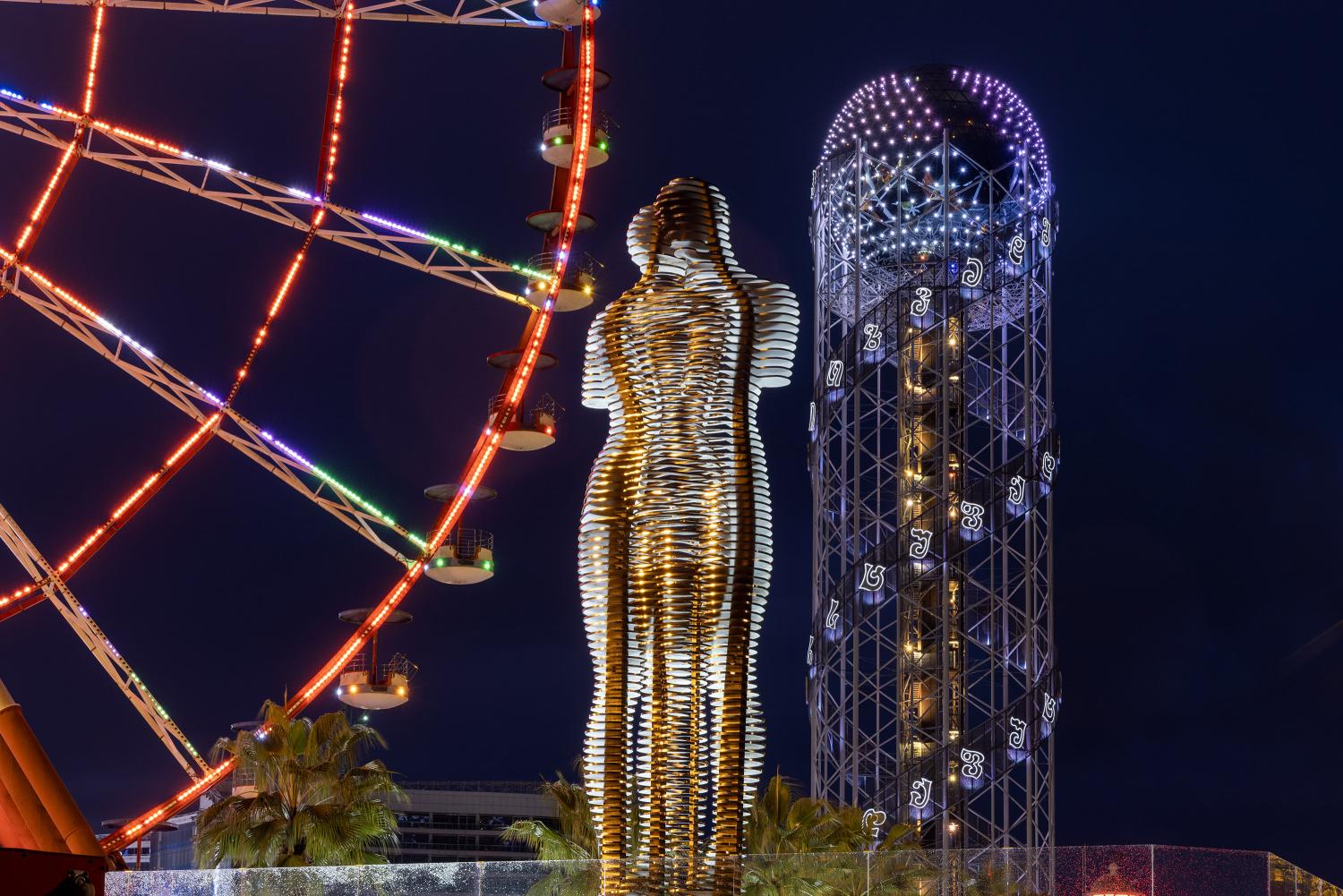 Batumi at night